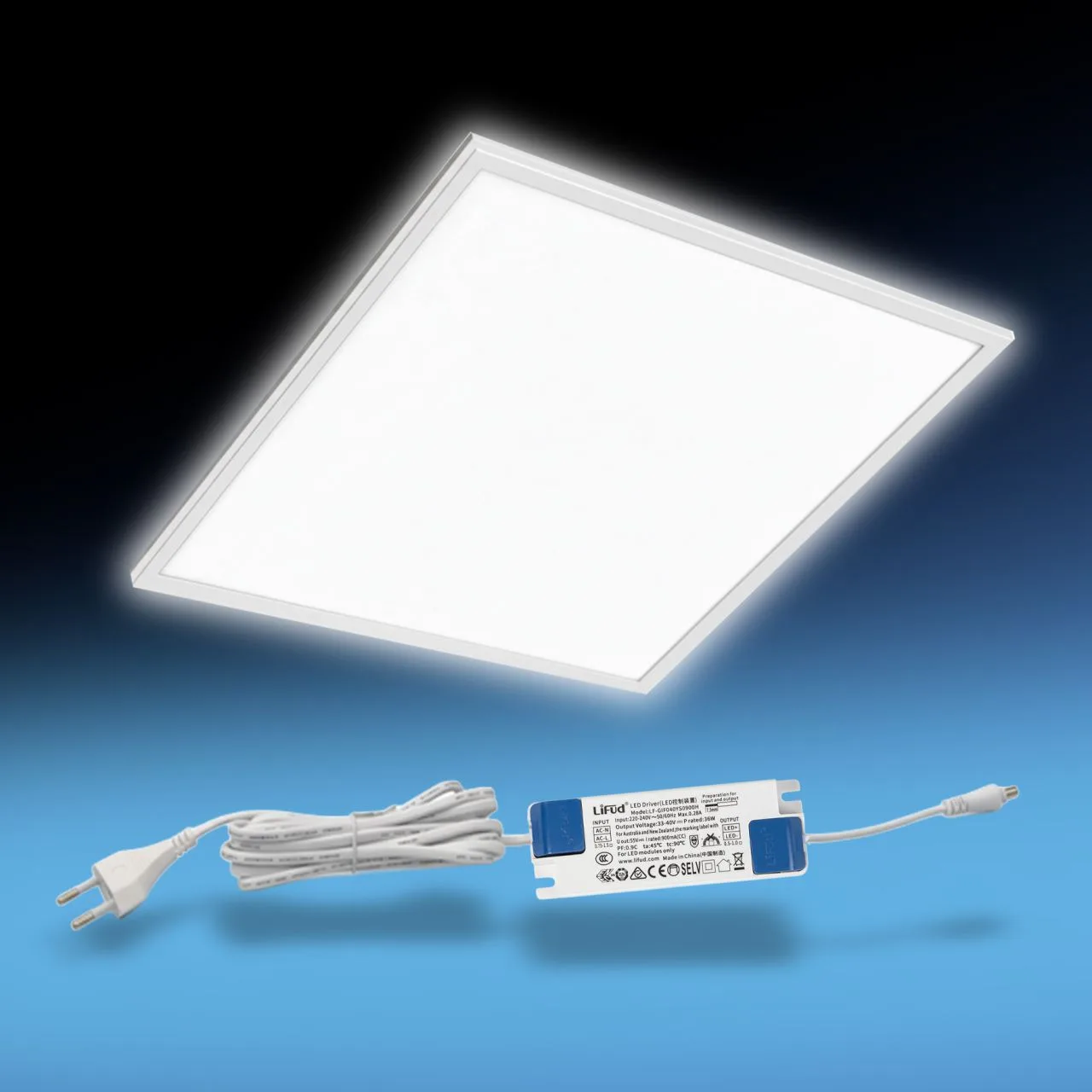 LED-paneel 595×595 – 3000K